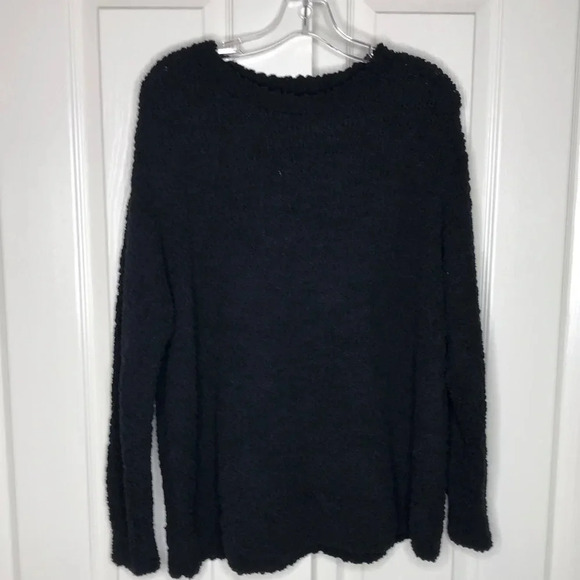 STYLE & CO. Black Teddy Bear Sweater - Picture 2 of 8
